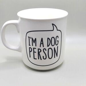 I’m a Dog Person Mug White  Two-Sided Ceramic Dog Lover Genuine Fred
